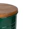Glitzhome® Metal Storage Accent Table with Solid Wood Lid Set